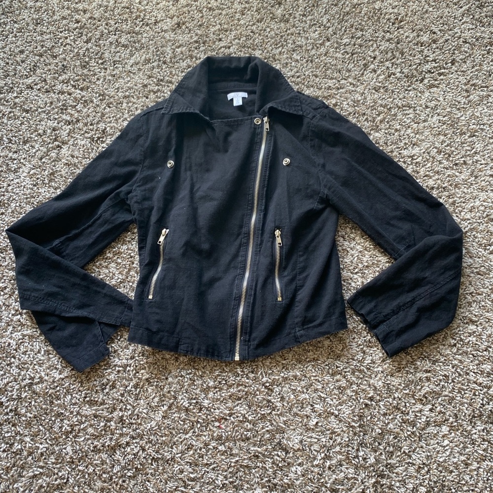 Nordstrom BP Black Utility Jacket